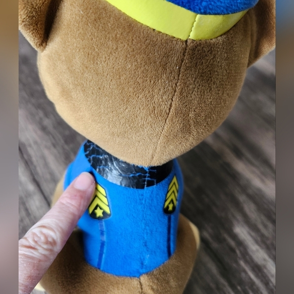 Ty Paw Patrol Chase Plush Police Stuffed Animal Dog - Picture 5 of 7